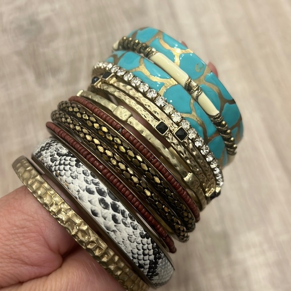 Jewelry - Women’s Stacked bangle bracelets
